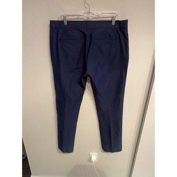 Mizzen Main Performance Chino Mens Pants Navy Blue Size 36x32 - Picture 3 of 11